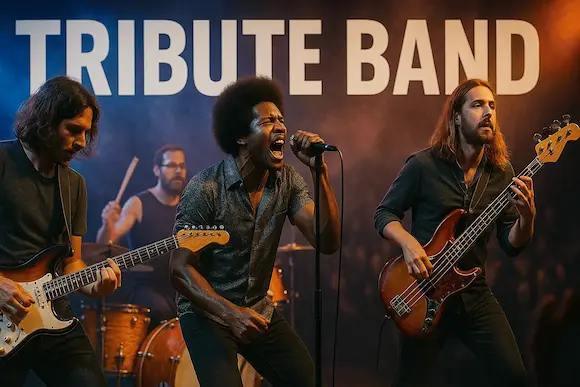 Finding tribute bands on stage performance